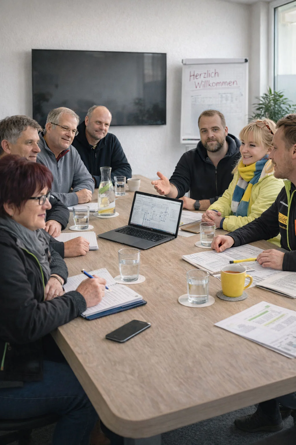 Beratungsgespräch mit Kunden